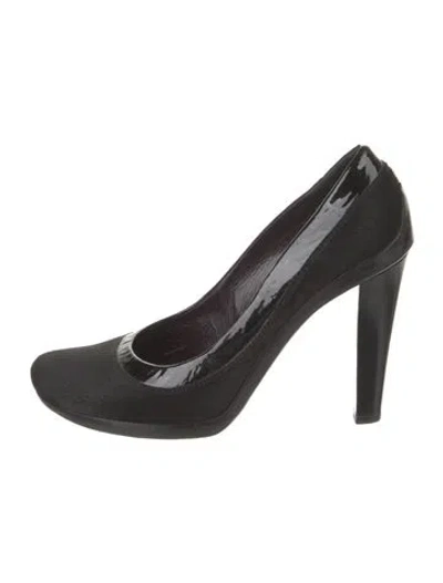 Pre-owned Jil Sander Ponyhair Pumps In Black
