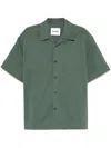 Jil Sander Poplin Shirt In Green
