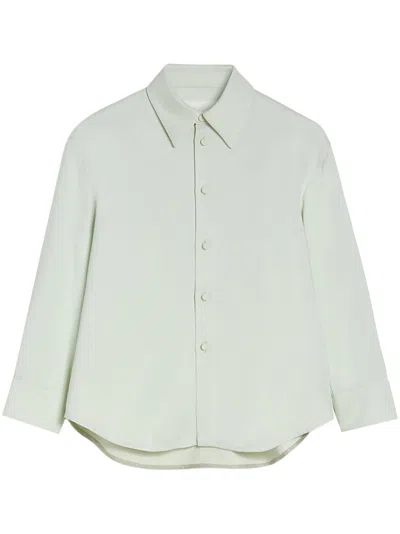 Jil Sander Poplin Shirt In White