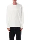 Jil Sander T-shirt With Front Logo Print In White