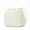 Jil Sander Pouch-style White Shoulder Bag In White