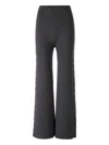 Jil Sander Knit Trousers Buttons In Blue