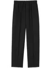 Jil Sander Straight-leg Trousers In 001 Black