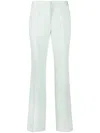 Jil Sander Pressed-crease Tailored Trousers In Blue