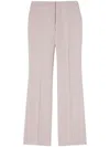 Jil Sander Pressed-crease Tailored Trousers In Pink