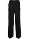 Jil Sander 05 Aw 30 Relaxed Trousers In Black