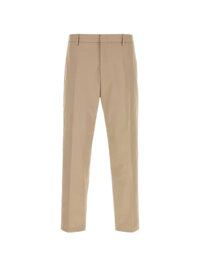 Jil Sander Pressed-crease Straight-leg Trousers In Multi