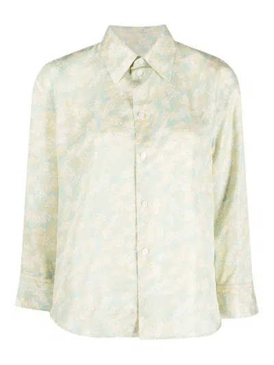 Jil Sander Printed Blouse In Multicolour