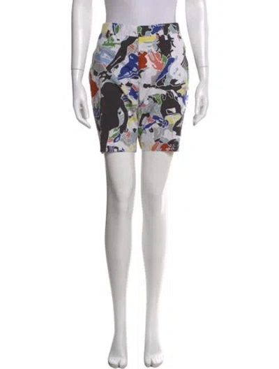 Pre-owned Jil Sander Printed Knee-length Shorts In Multi