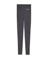 Jil Sander Printed Logo Leggings In Black