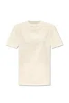 Jil Sander Logo-print Cotton T-shirt In Burro