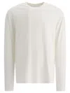 Jil Sander Basic Long-sleeved T-shirt In White