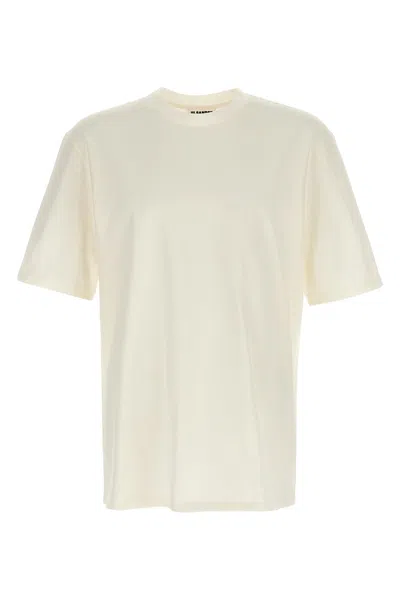 Jil Sander Printed T-shirt In White