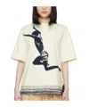Jil Sander Printed T-shirt In White