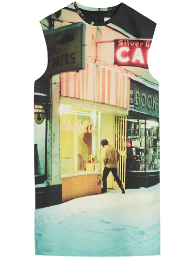 Jil Sander Printed Top In Yellow