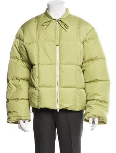 Pre-owned Jil Sander Puffer Coat W/ Tags In Green