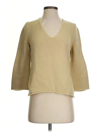 Pre-owned Jil Sander Pullover Sweater In Yellow