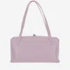 Jil Sander Purple Goji Pillow Shoulder Bag In Black
