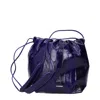 Jil Sander Purple Leather Shoulder Bags In Purple