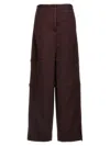 Jil Sander Satin-twill Straight-leg Pants In Purple