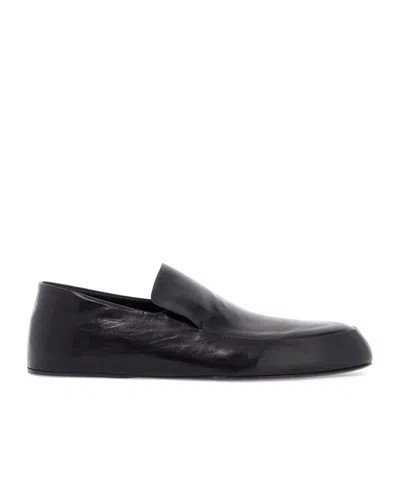 JIL SANDER JIL SANDER ROUND-TOE SLIP-ON LOAFERS