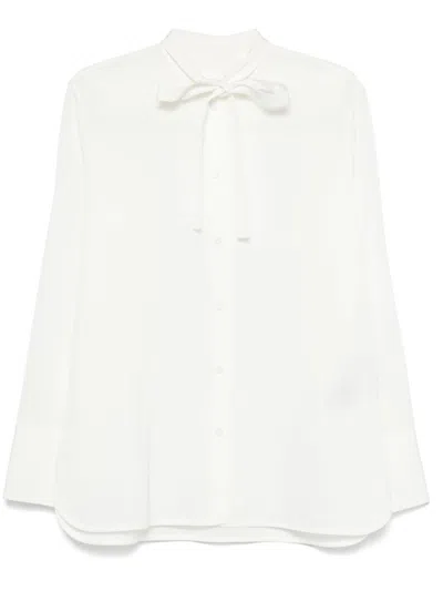 JIL SANDER PUSSY-BOW SHIRT