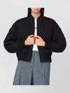 Jil Sander Diamond-quilted Twill Padded Bomber Jacket In Neutral