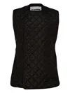 Jil Sander Quilted Double-face Jacket In Black