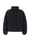 Jil Sander Midnight Blue Nylon-blend Down Jacket In Black