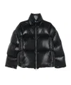 Jil Sander Zip-up Puffer Jacket In Black