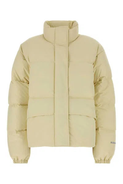 Jil Sander Quilted Down-filled Down Jacket In White