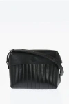 Jil Sander Quilted Leather Lid Crossbody Bag