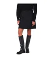 Jil Sander A-line Knee-length Quilted Skirt In Black