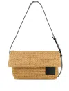 Jil Sander Beige Crochet Utility Bag In Neutrals