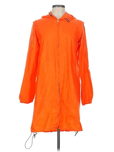 Pre-owned Jil Sander Raincoat In Orange