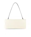 Jil Sander Rectangular Leather Tote Bag In White