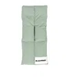 Jil Sander Rectangular Scarf In Green