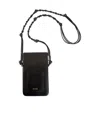 Jil Sander Rectangular Shoulder Bag In Black