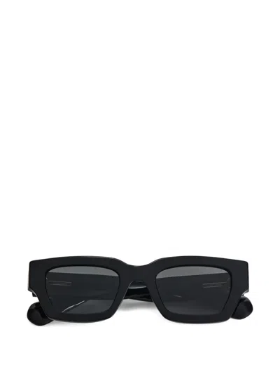 Jil Sander Rectangular-frame Sunglasses In Black