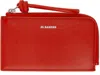 JIL SANDER レッド GIRO ENVELOPE コインポーチ