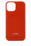 Jil Sander Leather Iphone 15 Case With With Card Compartment