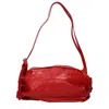 Jil Sander Red Leather Shoulder Bags In Red