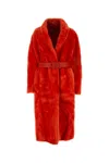 Jil Sander Women's Shearling Coat