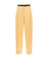 Jil Sander Wool Pants Pences In Nude