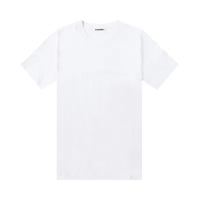 Pre-owned Jil Sander Regular Fit Crew Tee 'white'