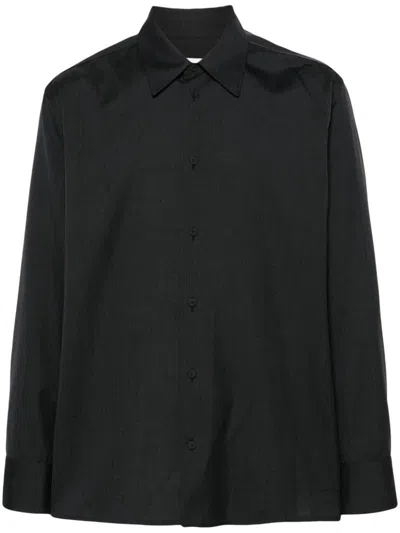 Jil Sander Regular Fit Shirt Clothing In Grey
