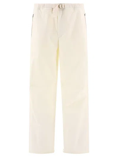 Jil Sander Regular Fit Trousers In White
