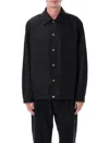 Jil Sander Men's Logo Jacket In Black