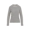 Jil Sander Relaxed-fit Classic Striped Cotton Top In White