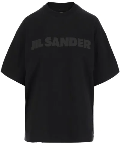 JIL SANDER JIL SANDER RELAXED-FIT COTTON JERSEY T-SHIRT WITH SUBTLE LOGO